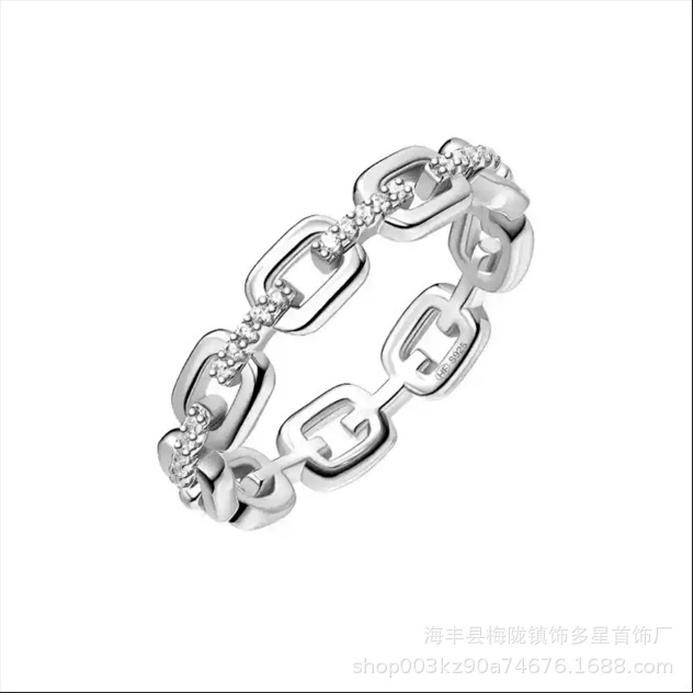 新商品のHEFANGはどこの純銀の輪の指輪の小さい大衆の軽い豪華な女性のバレンタインデーの贈り物のメーカーが代行しますか?