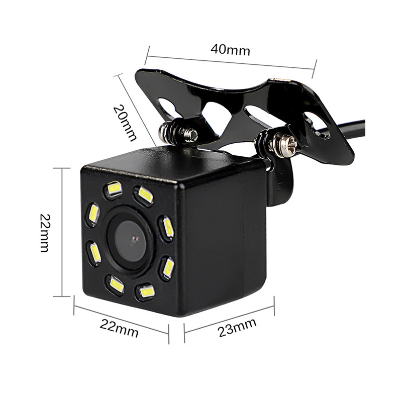 Car-mounted display screen 4.3inch CCD signal screen + high-definition AV lens car reversing camera complete set