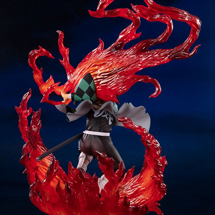 En stock FiguartsZeroFZ Ghost Blade carbón hecho a mano Zhilang fuego Dios música modelo decoración versión de alta calidad