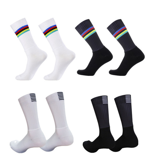 Cycling New Aero Pro Team Socks Anti Slip Silicone Road Bike