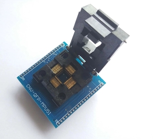 J8Lqip40Dp5 Transposition Muqfp Test Seat Tqfpcnv Burning 1 Conversion 4451 Microcontroller Fpg3