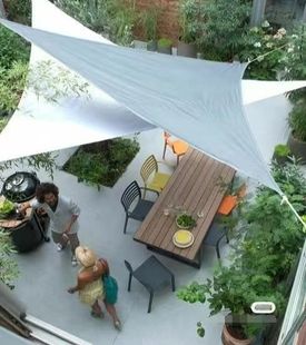 4*4*4 triangle shade sail 420d polyester fiber polyester Oxford cloth awning rain proof UV protection