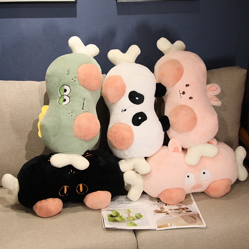 Cojín Oficina cintura almohada larga-Sentada cintura soporte hueso cintura almohada asiento cintura cojín silla cojín trasero asiento pequeño almohada