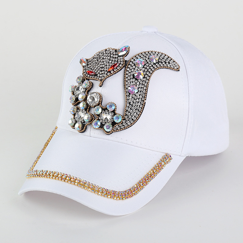 Women's Lady Fox Curved Eaves Baseball Cap display picture 3