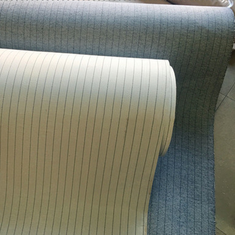 厂家批发供应鞋材条纹中底布条纹PK 拉邦中底布