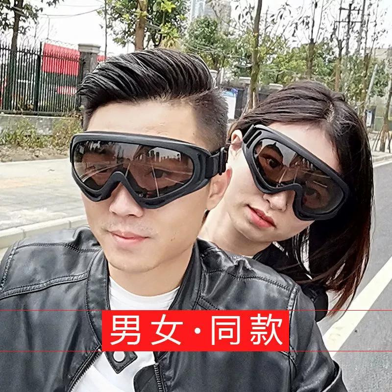 Очки, ветрозащитные очки, пылезащитные очки, пылезащитные, прозрачное лобовое стекло, защита для езды на электрическом мотоцикле с аккумулятором для мужчин и женщин.