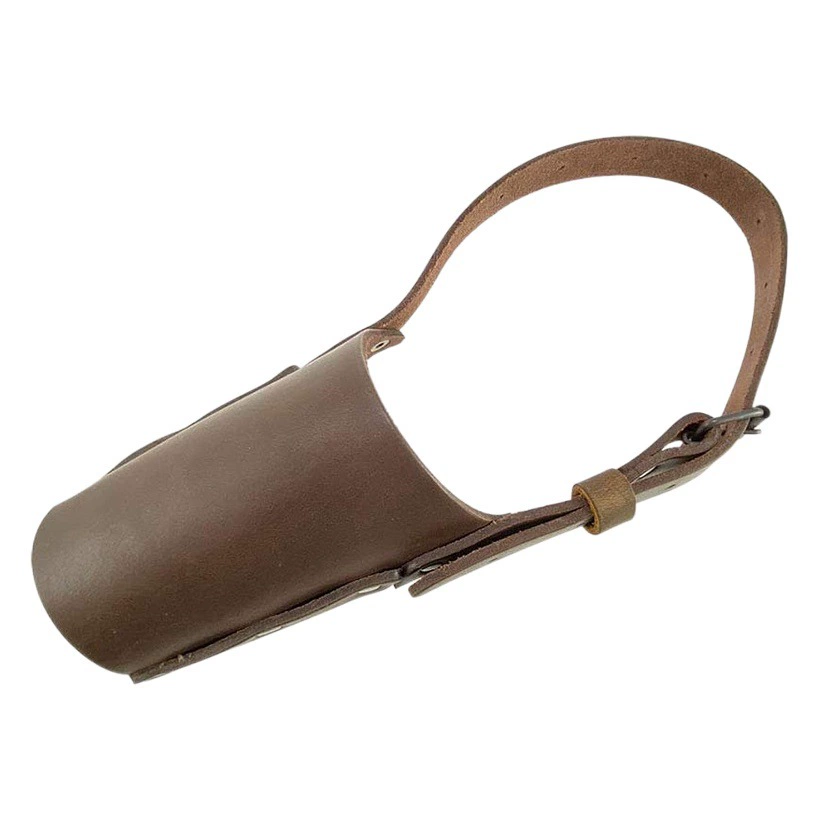 Пользовательские анти-укусы анти-поедая маска большой, средний и маленький слой головы собаки воловьей кожи, регулируемая морда собаки