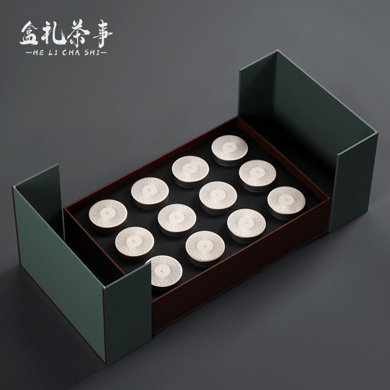 小罐茶包装盒空礼盒12罐装高档金骏眉红茶岩茶肉桂大红袍茶叶礼盒