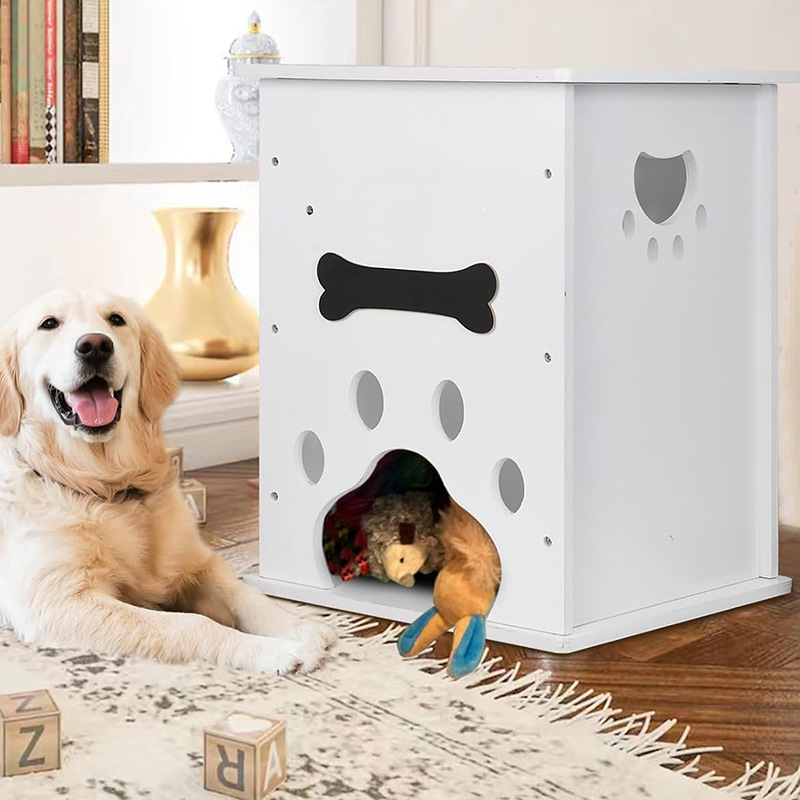 Caja de almacenamiento de juguetes de madera, caja de almacenamiento para artículos de mascotas, caja de almacenamiento multifuncional para el hogar, caja de madera de almacenamiento