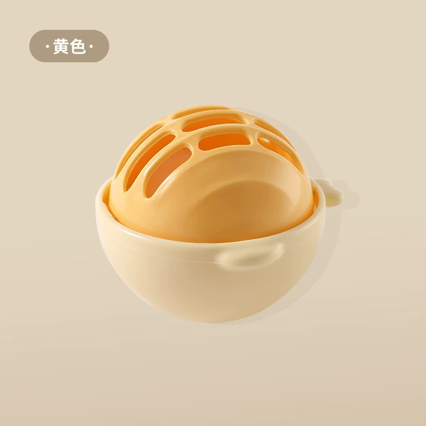Yellow bath ball