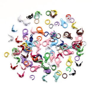 �׼�100pcs/�� �Ӿ��ɫDIY�Ʒ���� ���r���]��Ȧ���ӿ��B����