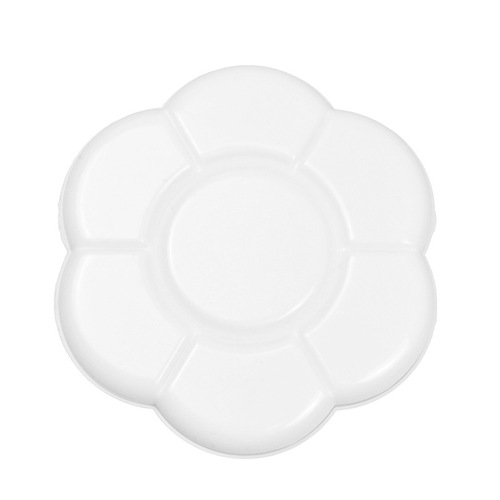 Zhanhong Art Plum Blossom Box Color Box Chinese Painting Children's Palette Palette Double Button Gouache Acrylic Paint Plum Blossom