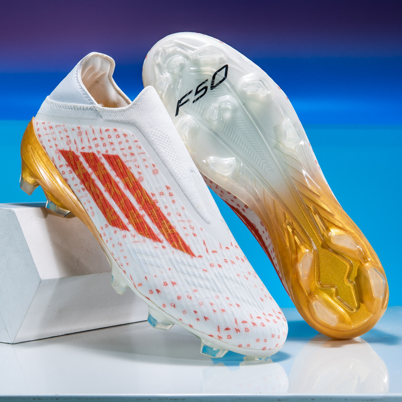 Tenis de Fútbol Profesionales de Caña Baja F50 AG Malla y Suela de TPU Ligeros para Pasto Sintético