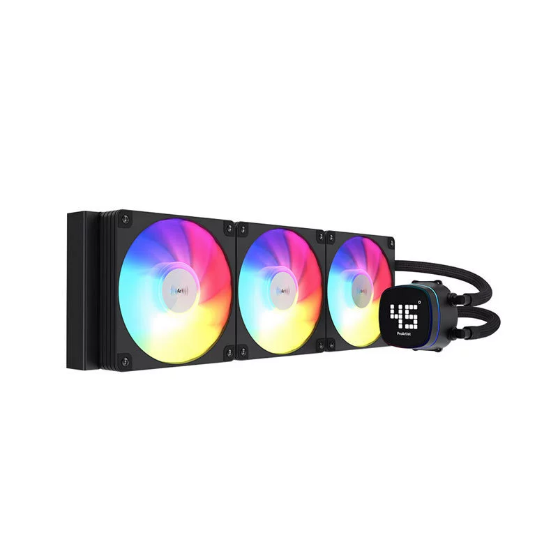 雅浚 UA360 II Pro all-in-one water-cooled CPU radiator ARGB Shenguang synchronous fan digital display cold head