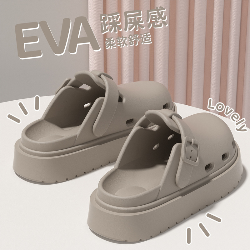 Birkenstock Sandals for Women, Summer 2026 New Model, Indoor Home Thick-Soled Height-Increasing Outdoor Non-Slip Beach Clogs Birkenstock Sandals for Women, Summer 2026 New Model, Indoor Home Thick-Soled Height-Increasing Outdoor Non-Slip Beach Clogs