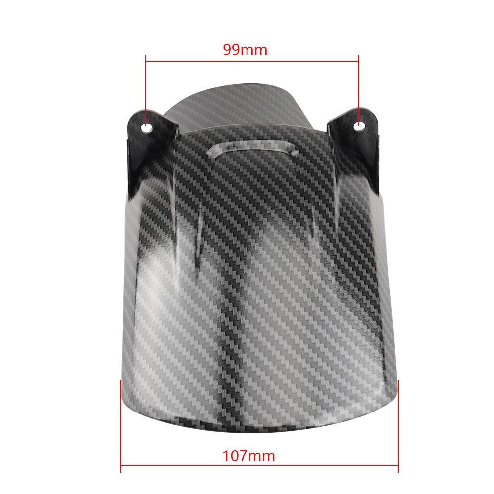 Suitable for Sur-Ron Light Bee Off-Road Motorcycle Rear Fender Carbon Fiber Shock-Absorbing Guard Rear Tail Plate Shell