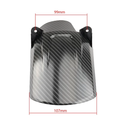 Motorcycle Fender Off-Road Motorcycle Rear Fender Carbon