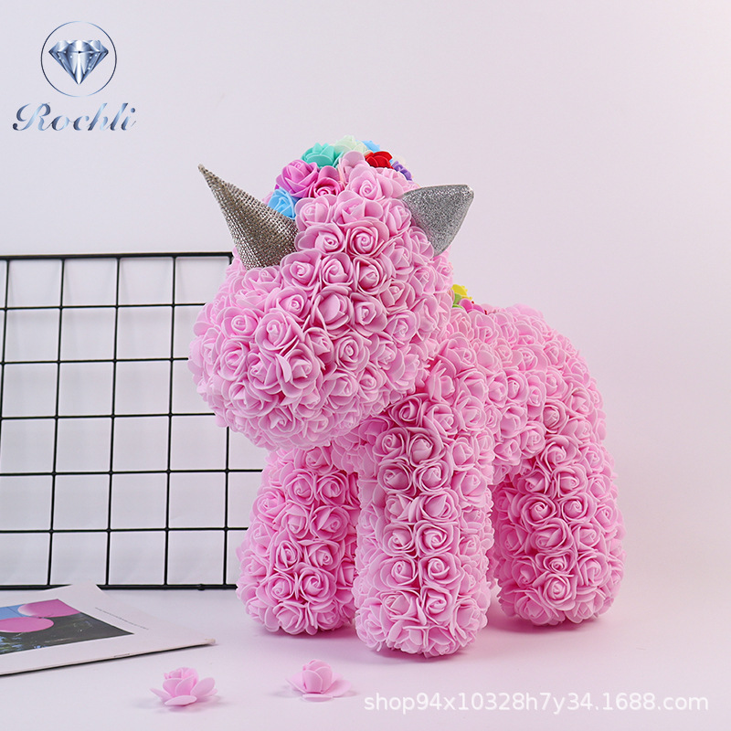 Corona, velo de cabeza, unicornio, flor inmortal, chica, amante, cumpleaños de Navidad, esposa.