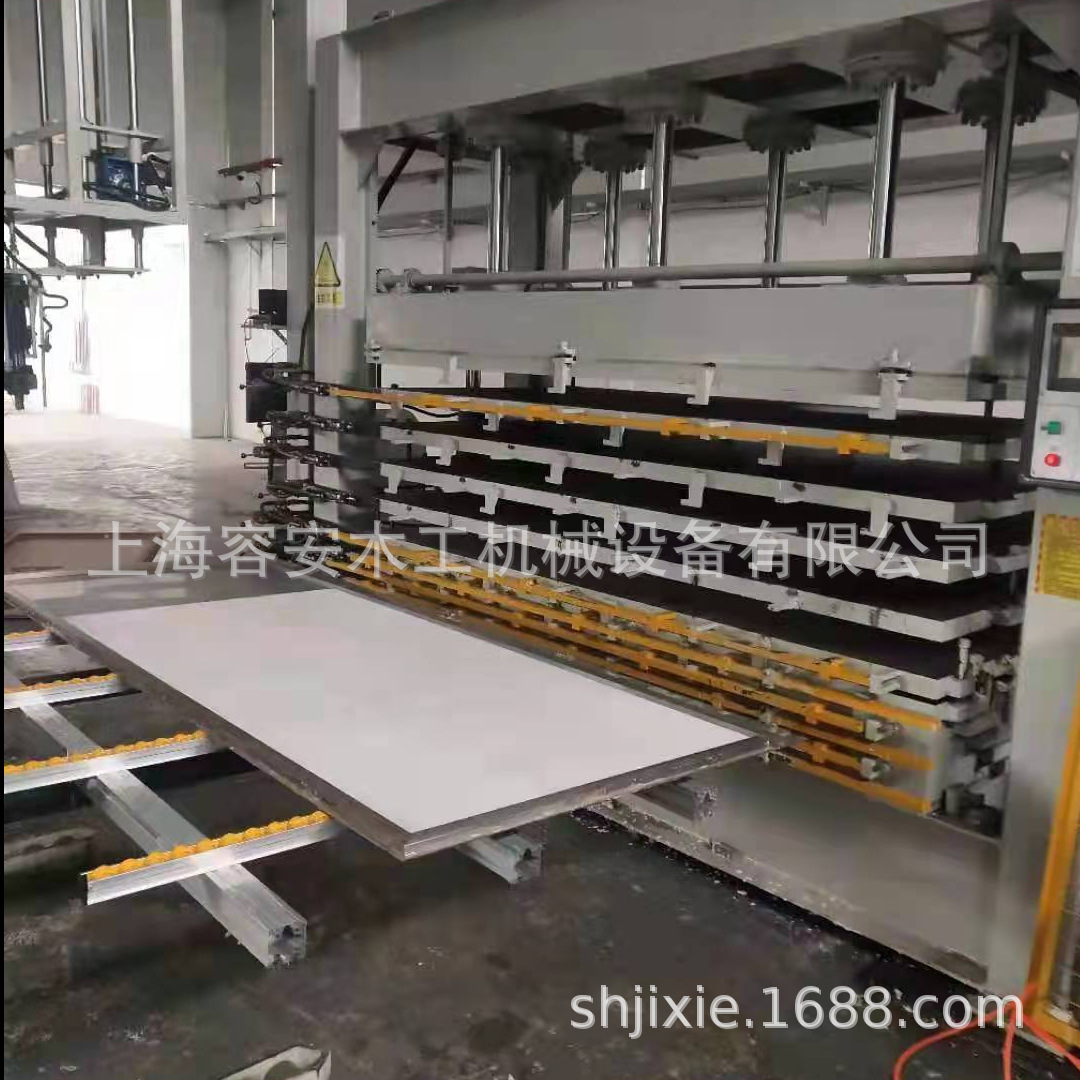 浙江家具板材贴面热压机 贴面木饰面热压机 单层至多层木皮冷压机