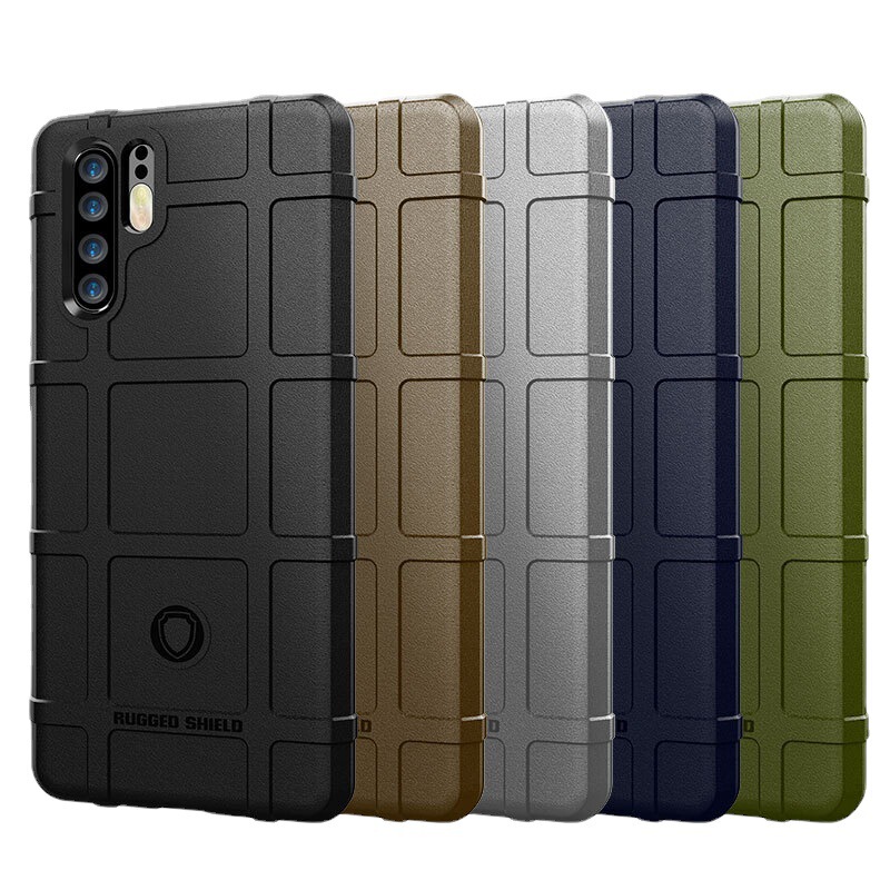 For Huawei P30Plus Phone Case P50 Protective Case P50Pro Shield Frosted Thickened Drop-Resistant All Soft Case