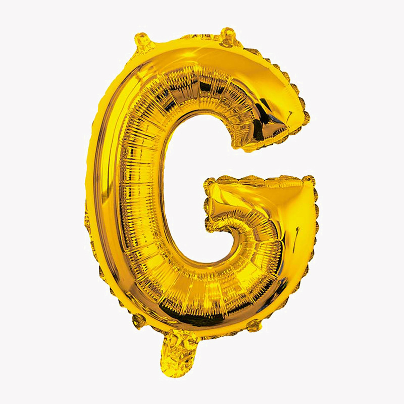 Globo de letra de película de aluminio de 16 pulgadas, versión americana en mayúsculas, cuerpo delgado, pinyin en inglés, decoración de caracteres, globo de papel de aluminio AZ al por mayor