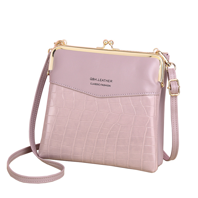 Cartera de Mujer 2025 con Patrón de Cocodrilo, Bolso para Teléfono, Bolso Bandolera Retro de un Solo Hombro, Cartera Larga para Mujer con Diseño Antirrobo