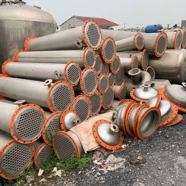 常年销售二手反应釜 二手钛材质冷凝器 欢迎订购