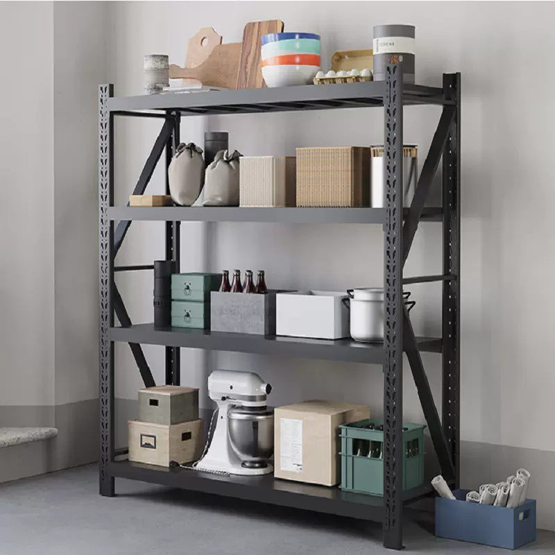 雅特尔4层中型仓储货架1200*600*2000多层承重稳重多用途商用加固