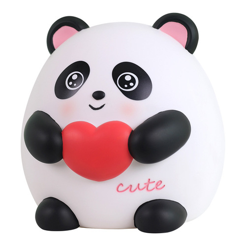 Children's piggy bank new style cartoon panda birthday gift for students to save money and save removable anti-fall piggy bank