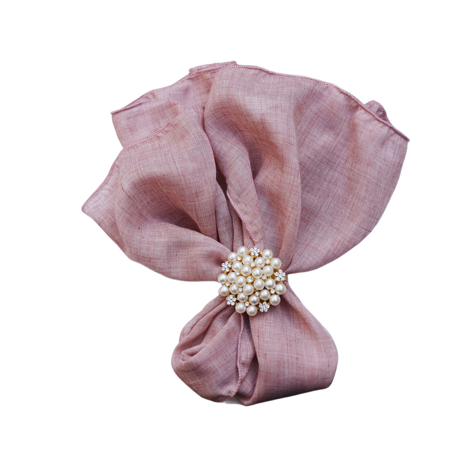 Paño de la servilleta Amazon poliéster algodón crepe tela de seda mantel corredor de la Mesa de la boda paño de la boca decoración del partido del hotel toalla de té