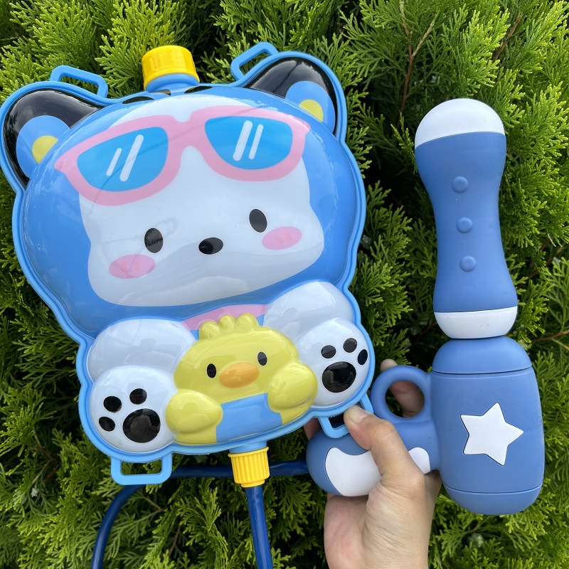 Nueva red red mochila pistola de agua Pacha perro de gran capacidad para niños y niñas de verano armas mágicas de guerra de agua para niños