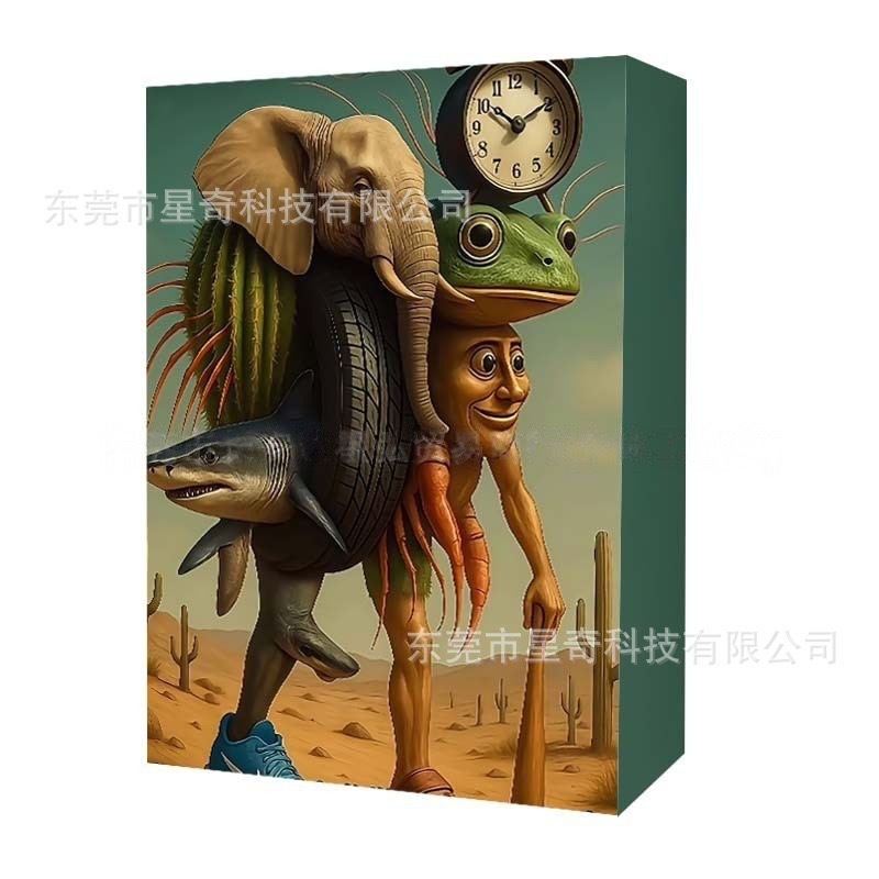 跨境爆款山海经TungTungSahur木棍人手办公仔挂件盲盒24ps香蕉猴|undefined