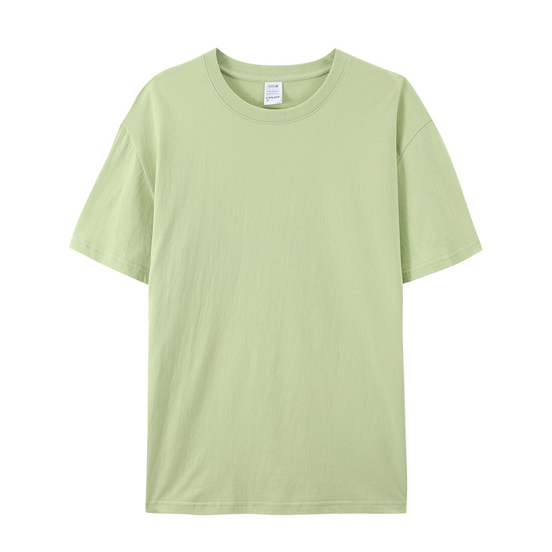 Camiseta de Algodón Peinado de Manga Corta para Niños de Jardín de Infancia y Primaria, 180g, Paquete de 26 Unidades, Uniforme Escolar Personalizado, Algodón Puro