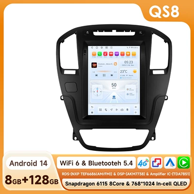 DVD Navigation – 09-13 Regal Opel Sonic - 8128g-wifi4g-version-6115-carplay-eight-core-97inch-suitable-for-09-13-opelbuick-regal