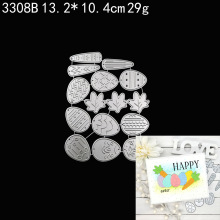 蔬菜鸡蛋切割刀模cutting dies金属切割scrapbook碳钢刀