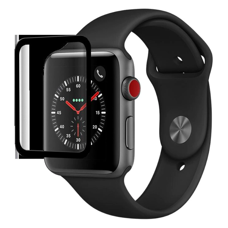 Подходит для закаленной пленки iwatch7 3D Защитная пленка с изогнутой поверхностью полноэкранный 45 мм Apple Гидравлическая мягкая пленка для часов