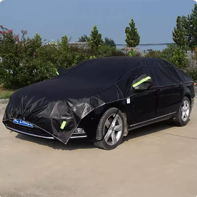 Rain and Dust Cover Sun Shield – Car clothing - three-box-sedan-oxford-black