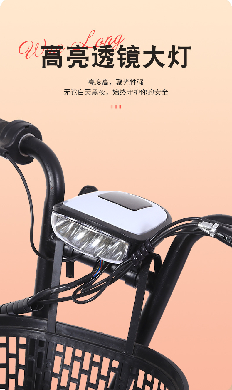 Folding Harley Electric Scooter, Two-Wheeled Portable Electric Scooter, Lithium Battery Scooter, Range