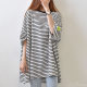 Large version of the long large T-shirt women's short sleeve summer students new dopamine loose slimming plus size women's top