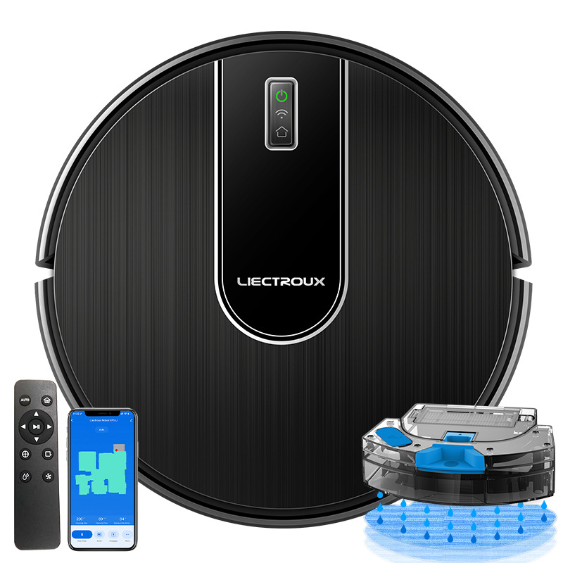 In-Stock German Brand Liectroux N7S-U Robot Vacuum Cleaner, Wifi Application