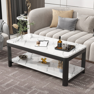 Coffee table small apartment modern home living room rectangular rental room side several simple office tea table tea table