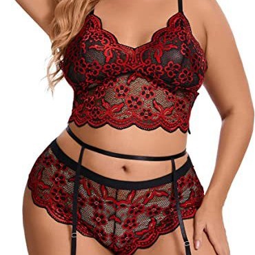 Siete días tan ropa interior de interés, dos piezas de pijamas de tamaño grande sexy, ropa para el hogar de encaje