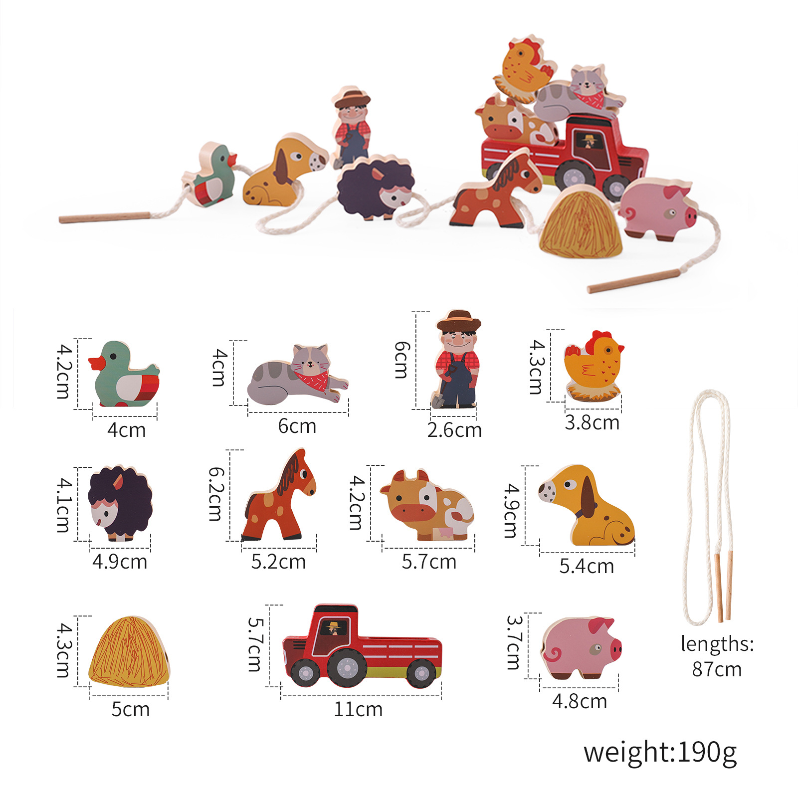 Farm with beads