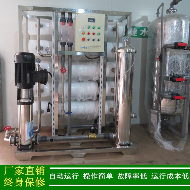 供应潮州反渗透设备纯水设备东莞水处理设备5吨每小时工业纯水机