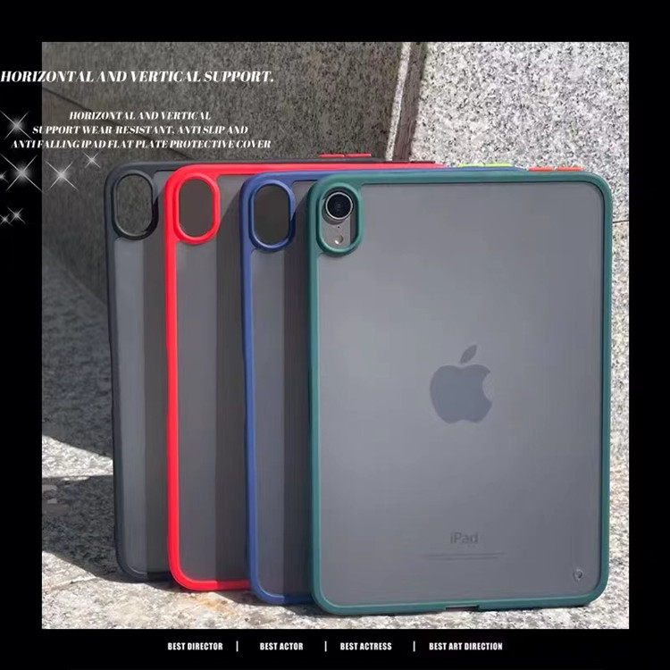 Suitable for 2022ipad10 10.9 Protective Case Mini65 Lightweight Transparent Mini7 Frosted 11-inch Drop-resistant Rear Shell