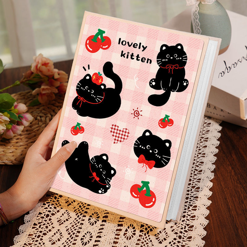 핑크 체리 고양이