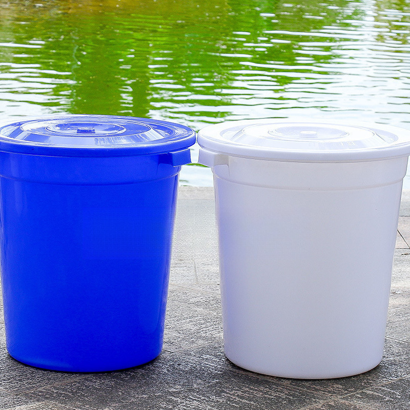 塑料桶加厚水桶食品级家用储水桶大白桶大号特大容量圆形发酵大桶