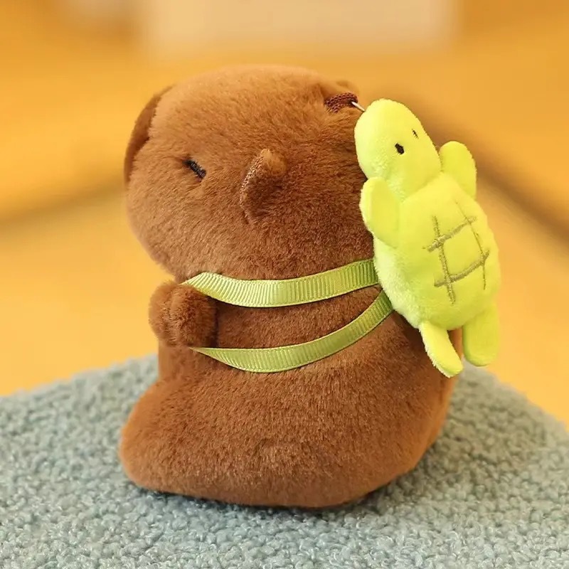 Turtle capybara [with keychain]