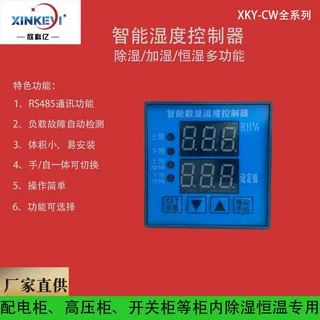 可编程温湿度控制器  断线报警温控器 温控湿度RS485通讯远传