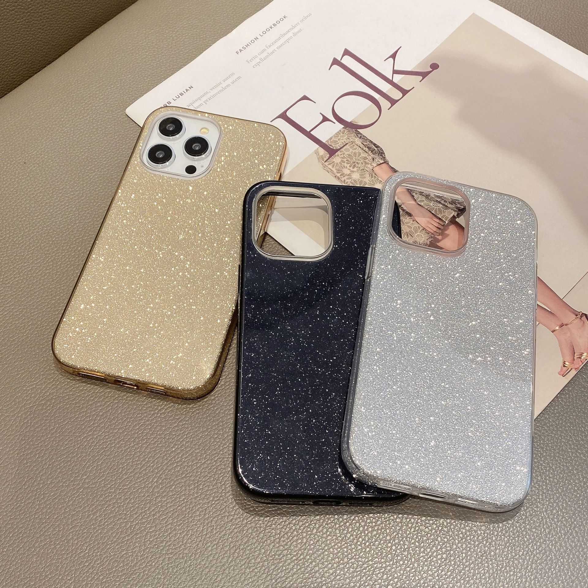 iPhone Applicable Brands Tpu Solid Color Simple Style Phone Cases Phone Accessories
